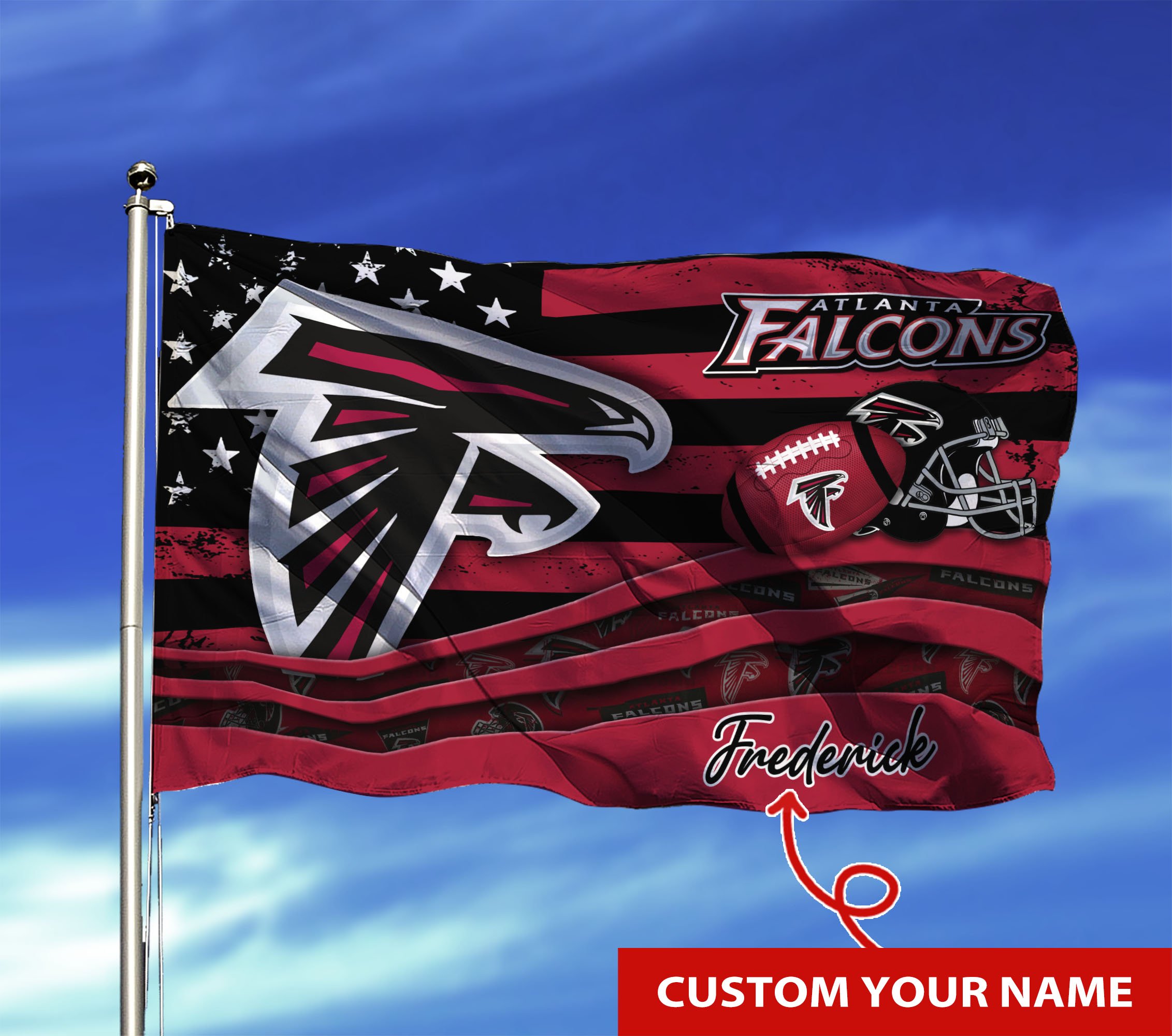 Atlanta Falcons Custom Flag3x5ft For This Season TU26897